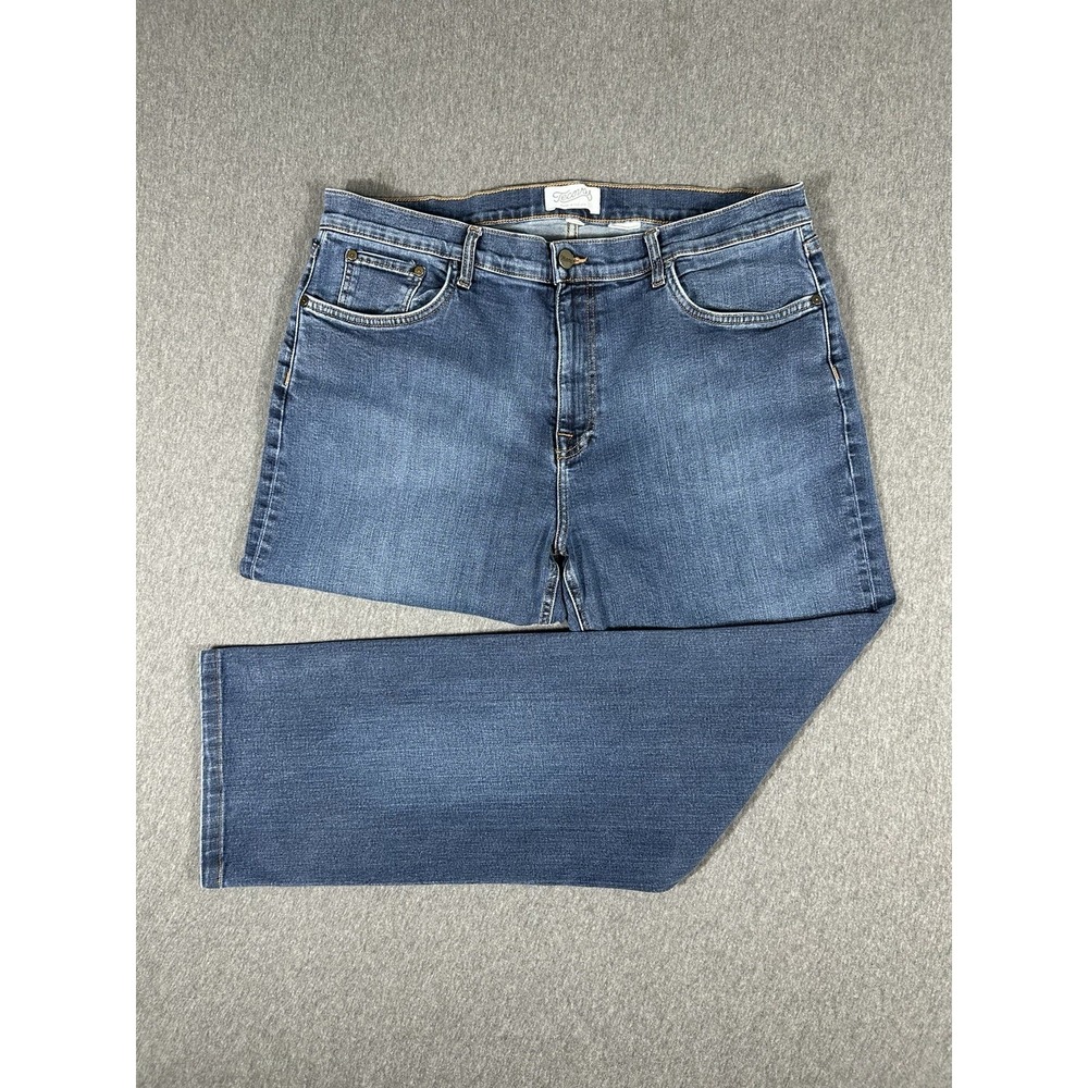Tecovas Standard Jean Mens 38x34 Dark Blue Made in USA Cowboy Denim